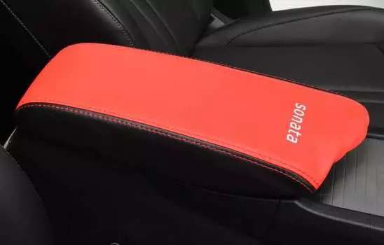 Чехол на подлокотник, красный You Qiang QNG00104 для Hyundai Sonata (8G) DN8 2020-
