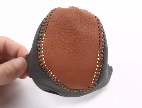 Чехол на ручку КПП (экокожа) для Geely Atlas 2018 -