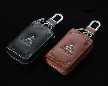Чехол - сумочка для ключа для Mitsubishi Outlander 3 (2011 - 2018)