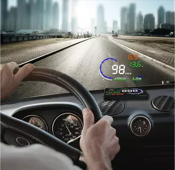 Цифровой спидометр (проекция на лобовое стекло) для GAC Trumpchi GS8 2018, 2019, 2020