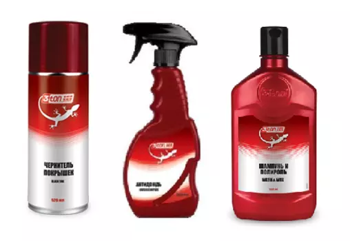 Cредства для ухода за автомобилем (комплект) 3ton
