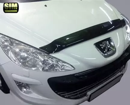 Дефлектор капота черный SIM SPE3080712