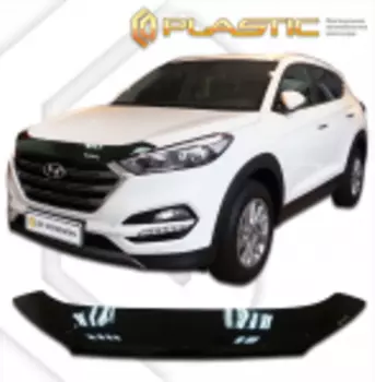 Дефлектор капота "Classic" для Hyundai Tucson 2015 -