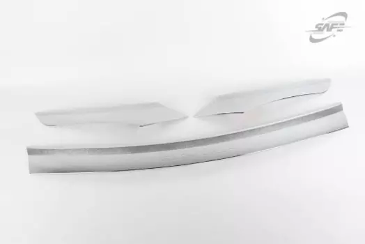 Дефлектор капота хромированный для Hyundai H1 Starex 2007 - 2017