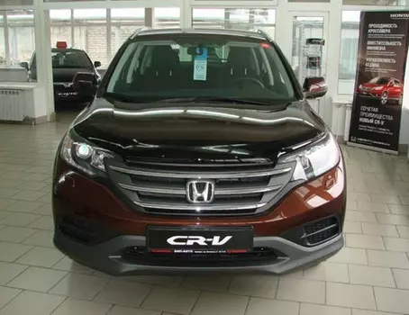 Дефлектор капота, темный SIM SHOCRV1212 Honda CRV 2012 - 2014