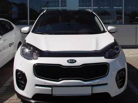Дефлектор капота, темный SIM SKISPO1612 KIA Sportage 2016-