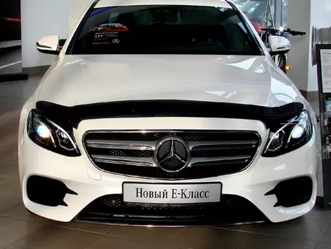 Дефлектор капота, темный SIM SMERE1612 Mercedes E-Class (W213) 2016-