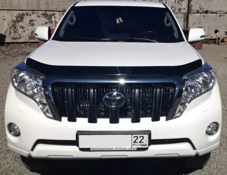 Дефлектор капота, темный SIM STOLCP1312 Toyota Land Cruiser J150 2013 - 2017