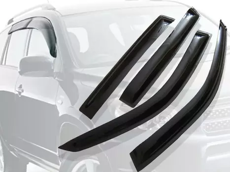 Дефлекторы боковых окон COBRA для Skoda Kodiaq (2017 - по н. в.)