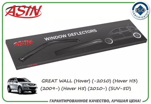 Дефлекторы на окна ASIN