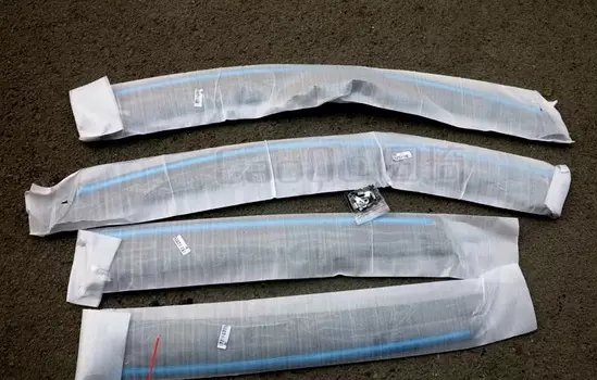 Дефлекторы на окна хромированные для Mazda CX-5 (2011 - 2015)