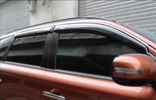 Дефлекторы окна хромированные CHROME STYLE