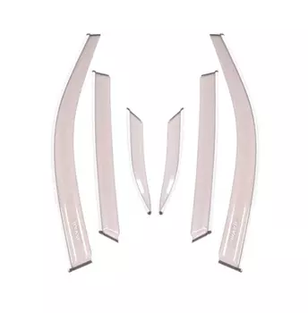 Дефлекторы окон (6 штук) Jinkai JNK00108 для Haval Jolion (Джолион) 2021-