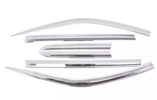 Дефлекторы окон хромированные Autoclover для Volkswagen Teramont 2017 -