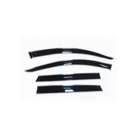 Дефлекторы окон с хромированным молдингом Cobra Tuning Renault Arkana 2019 -