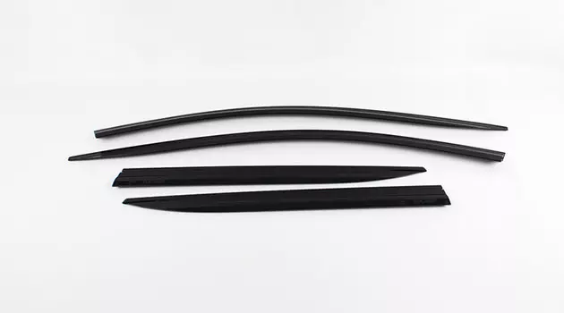 Дефлекторы окон темные для Hyundai Tucson (4G) 2021-