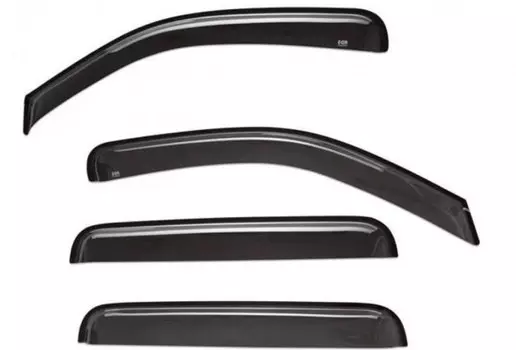 Дефлекторы окон темные Nissan Pathfinder 2014-2015