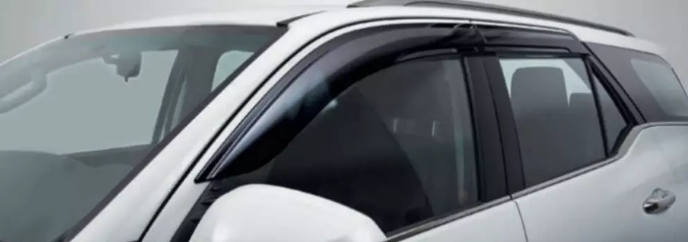 Дефлекторы окон Toyota PC162-0K00H для Toyota Fortuner 2017-