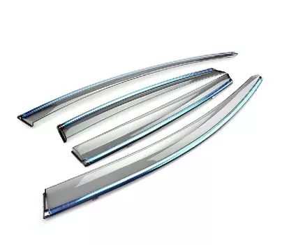 Дефлекторы с хромированными элементами для Ford Mondeo ( 2014 - по н.в. )