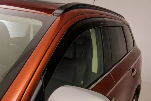 Дефлекторы (ветровики) на окна HEADWAY чёрный молдинг