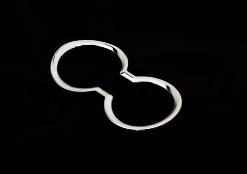 Декоративная накладка хромированная на подстаканники для Hyundai Creta (Крета) 2016 -