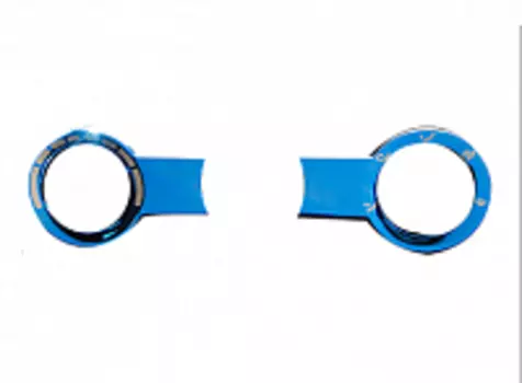 Декоративная накладка на блок управления кондиционером KX CROSS для Kia Rio X-Line 2017 -