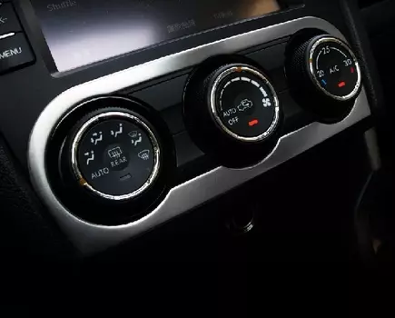 Декоративная накладка на климат контроль для Subaru XV (2011 - 2017)