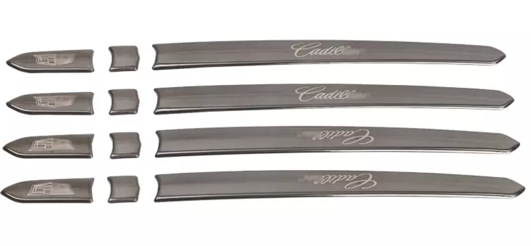 Декоративная накладка на ручки дверей для Cadillac XT5 2016 -