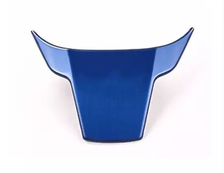 Декоративная накладка на руль (синяя) для Honda C-RV 2017-