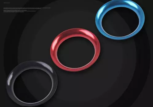 Декоративная накладка окантовка на кнопку запуска Mazda CX-5 2017 -