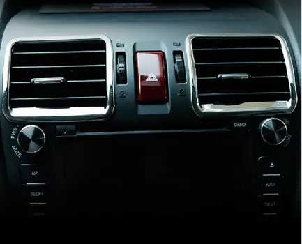 Декоративные накладки на центральную панель для Subaru XV (2011 - 2017)