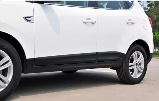 Декоративные накладки на низ дверей для JAC S5