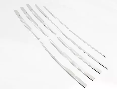 Декоративные накладки на решетку радиатора Geely Tugella (Тугелла) 2020 -