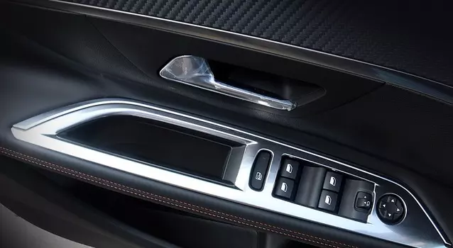 Декоративные накладки на стеклоподъемники для Peugeot 3008 2017-