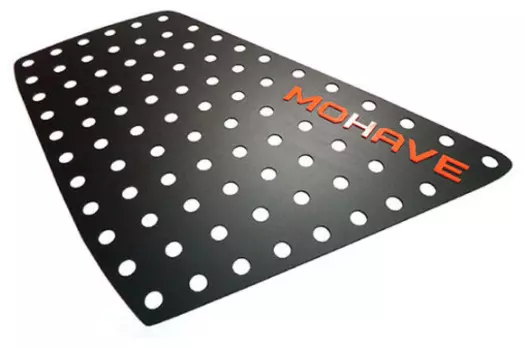 Декоративные накладки на задние форточки (черные, белые) для KIA Mohave 2017 -