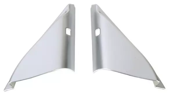 Декоративные накладки-уголки на стойки окон (хром) для Geely Atlas 2018 -