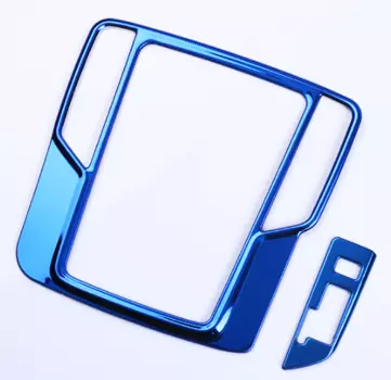 Декоративные накладки в салон (синий) для Kia Sportage III 2010-2015