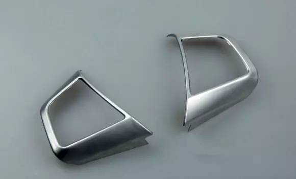 Декоративные окантовки клавиш руля для Hyundai Creta (Крета) 2016 -