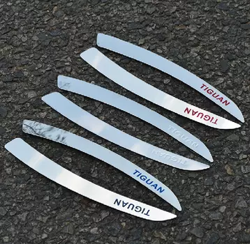 Декоративные вставки в боковые зеркала (хром) для Volkswagen Tiguan (2007 - 2016)