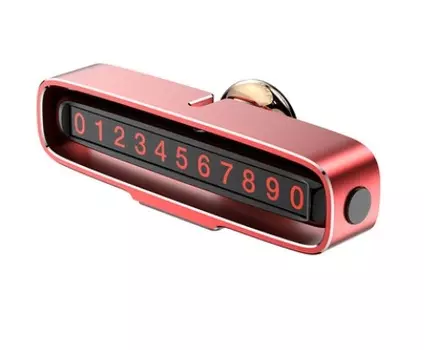 Держатель для номера телефона (красный) Rock RCK00156