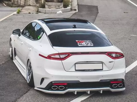 Диффузор задний Zest KIA Stinger ( КИА Стингер ) 2018 - 2020