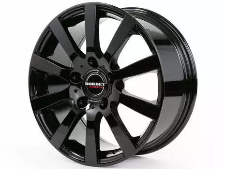 Диск колесный Borbet C2C 8xR18 5x120 ET45 ЦО65.1 чёрный глянцевый 222154