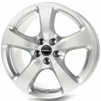Диск колесный Borbet CC 8.5xR19 5x130 ET53 ЦО71.6 серебристый 495816