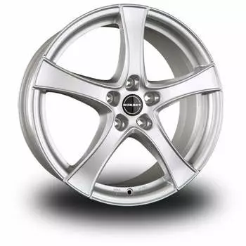 Диск колесный Borbet F2 6,5xR17 5x112 ET41 ЦО57,06 серебристый 8130480