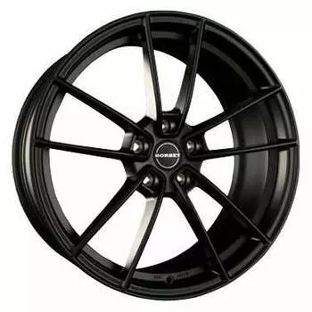 Диск колесный Borbet FF1 8xR18 5x114.3 ET40 ЦО72.5 глубокий черный матовый 222242