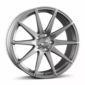 Диск колесный Borbet GTX 8.5xR19 5x120 ET30 ЦО72.5 серый темный глянцевый 222422