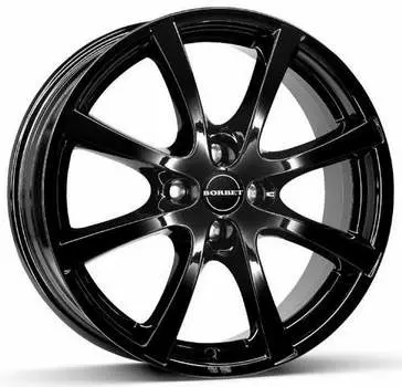 Диск колесный Borbet LV4 6.5xR15 4x108 ET20 ЦО65.1 черный глянцевый 496415