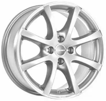 Диск колесный Borbet LV4 7xR16 4x108 ET15 ЦО65.1 серебристый 496476