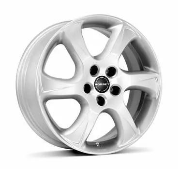 Диск колесный Borbet TL 5xR14 5x100 ET35 ЦО57.1 серебристый 8102080