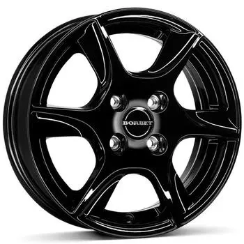 Диск колесный Borbet TL 6,5xR16 5x112 ET46 ЦО57,1 черный глянцевый 8102060
